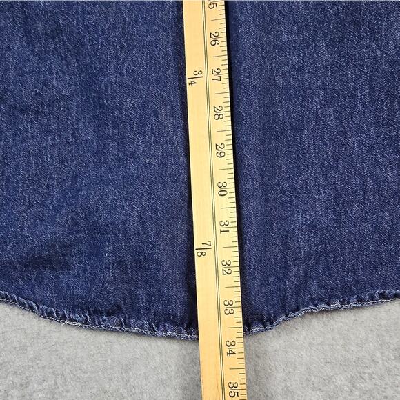 Pepsi-Cola Shirt Mens Size XL Denim Long Sleeve Button Down by Port & Company - Picture 12 of 13